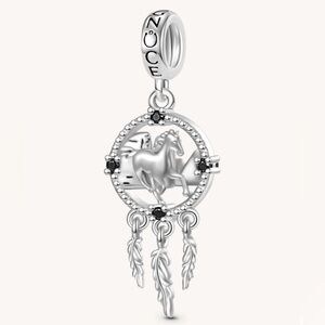 NEW Gnoce Horse Dream Catcher Pendant Dangle Charm